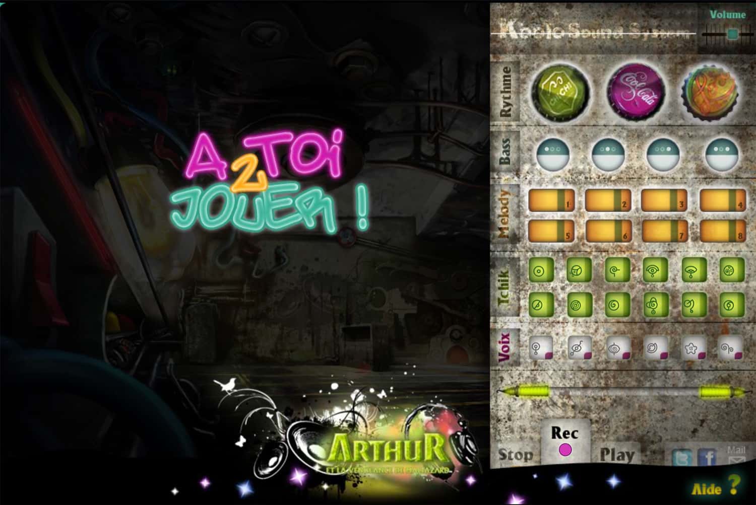 Concept, développemnt fullstack et animations • Koolo Sound System